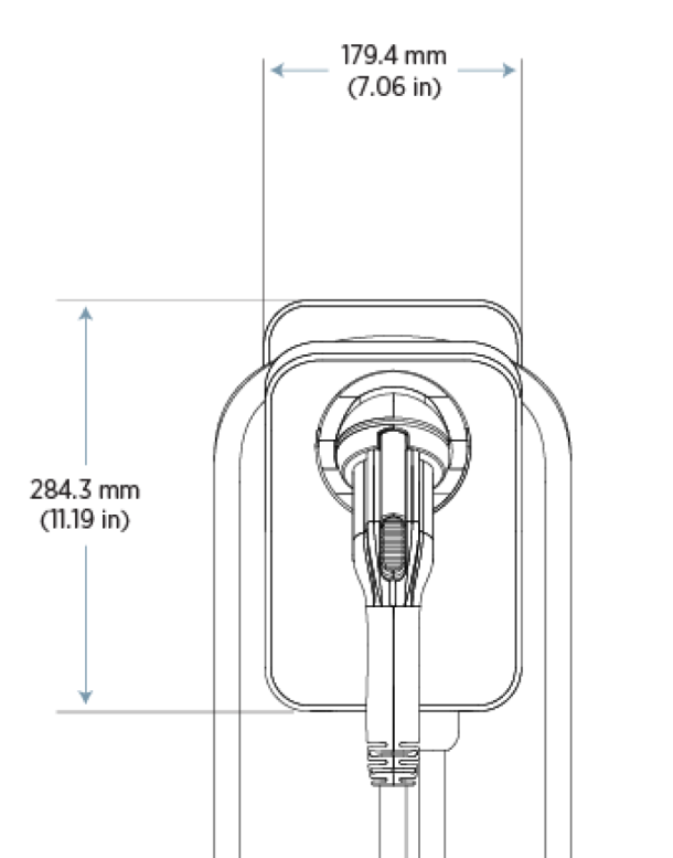 Home Flex Hardwired Level 2 EV Charger with NACS